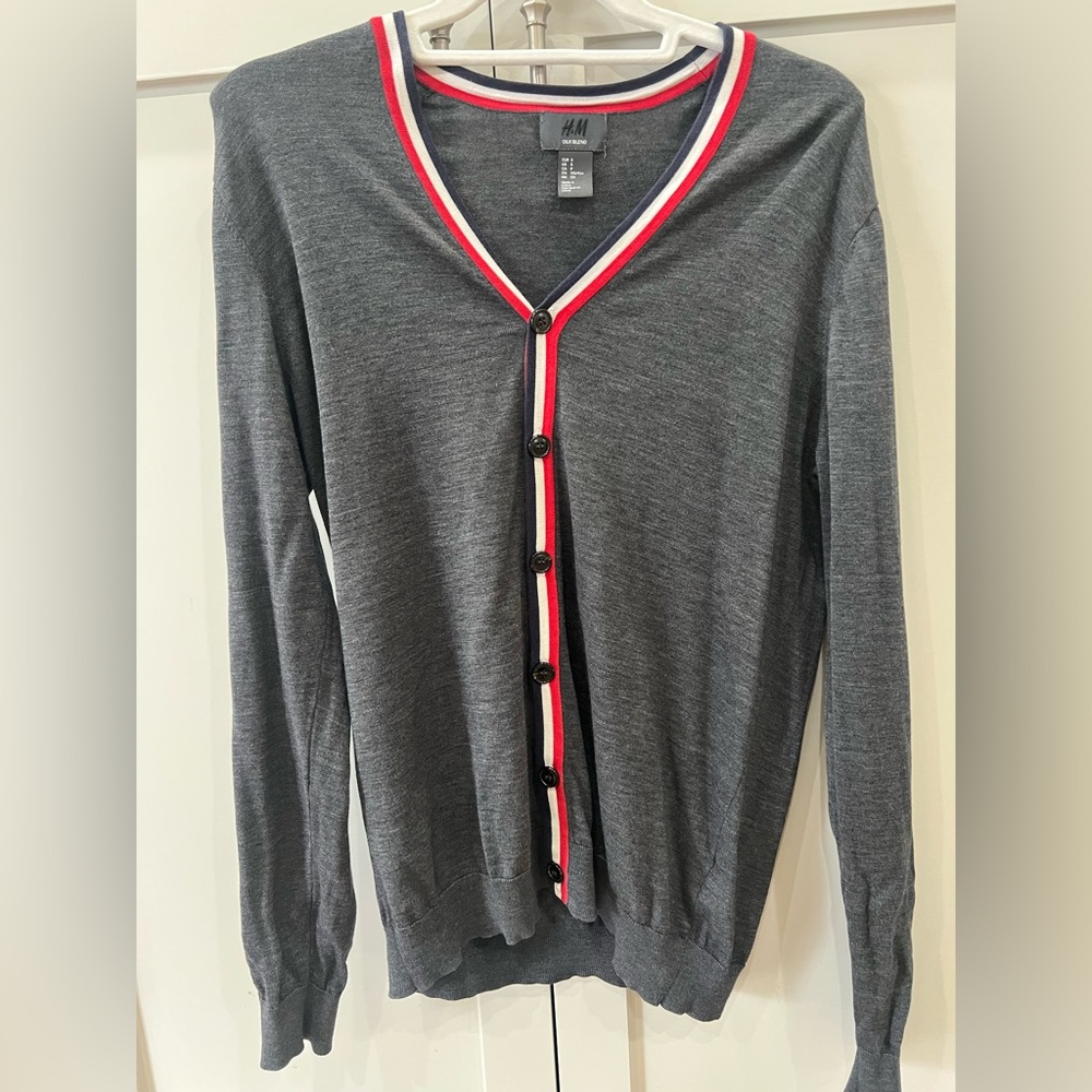 H&M Silk Blend Cardigan